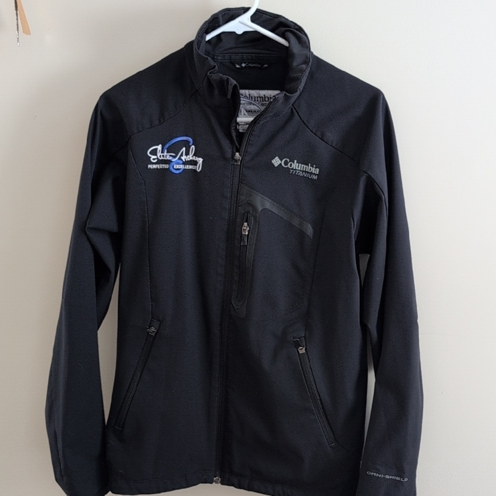 Columbia Black Softshell Jacket